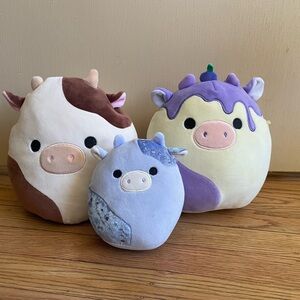 Squishmallow Cow Bundle